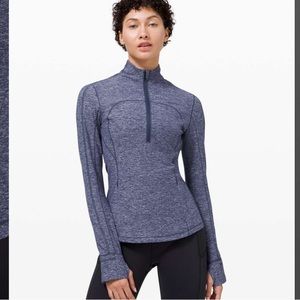 Lulu Lemon Run Briskly 1/2 Zip